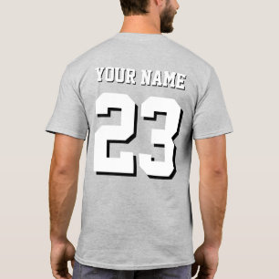 Individuelle Name und Nummer-Jersey-Sport T-Shirt
