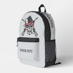 Individuelle Name und Stadtlaufen Bedruckter Rucksack