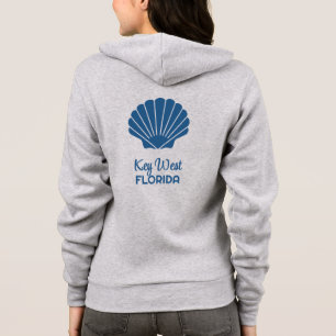 Individuelle Name und Standort Seashell Hoodie