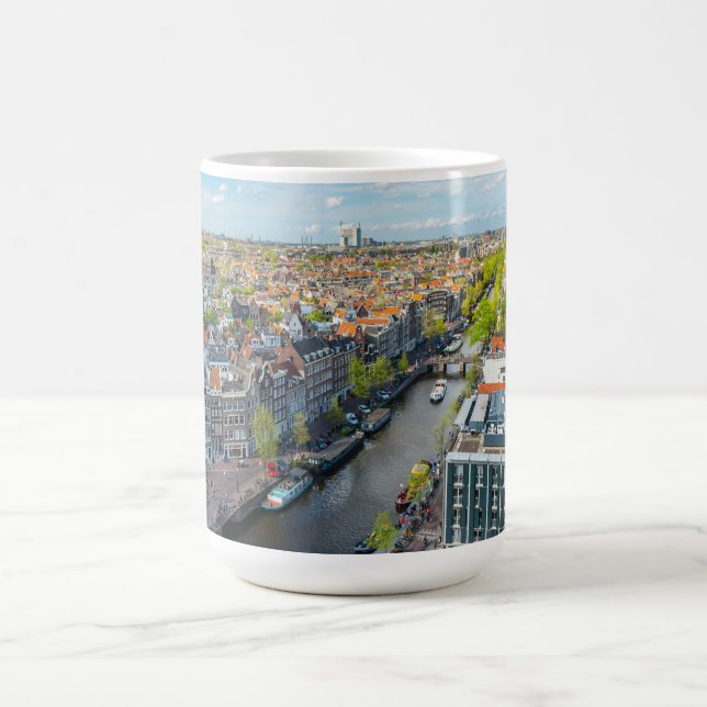 Individuelle Name und Text Amsterdam Kaffeetasse (Mittel)
