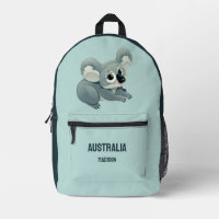 Individuelle Name und Text Niedlich Koala
