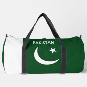 Individuelle Name und Text Pakistan Duffle Bag