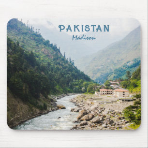 Individuelle Name und Text Pakistan Mousepad