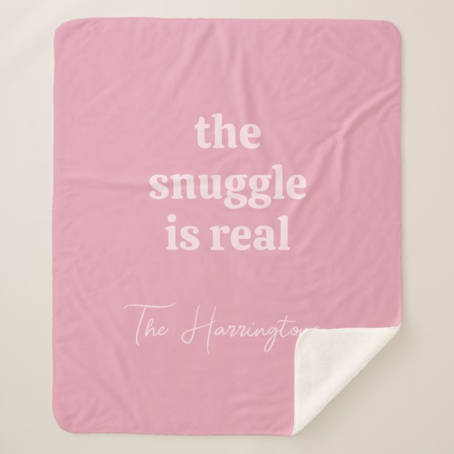 Individuelle Name und Text Sherpadecke (Vorderseite)