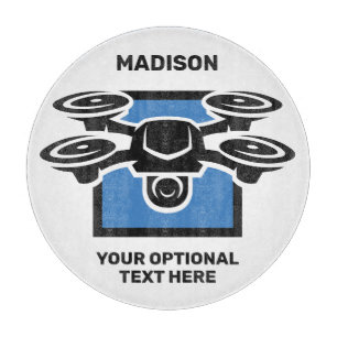 Individuelle Name- und Textdrossel Schneidebrett