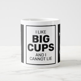 Individuelle Name und Texte Jumbo-Tasse