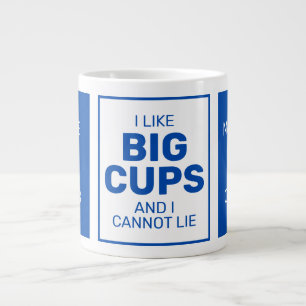 Individuelle Name und Texte Jumbo-Tasse