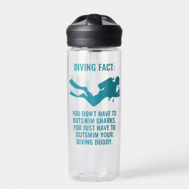 Individuelle Name- und Textskuba Trinkflasche