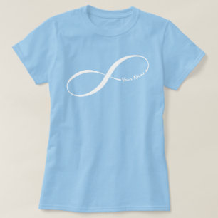 Individuelle Name Unendlichkeit Symbol T - Shirt