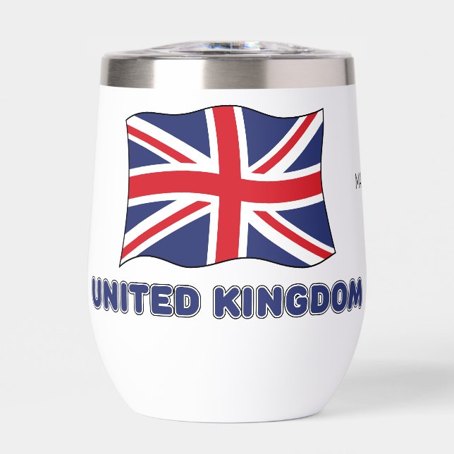 Individuelle Name United Kingdom Flag (Vorderseite)