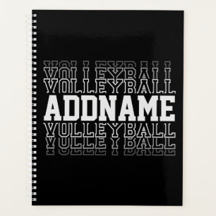 INDIVIDUELLE NAME Vanishing Volleyball Logoteam Planer