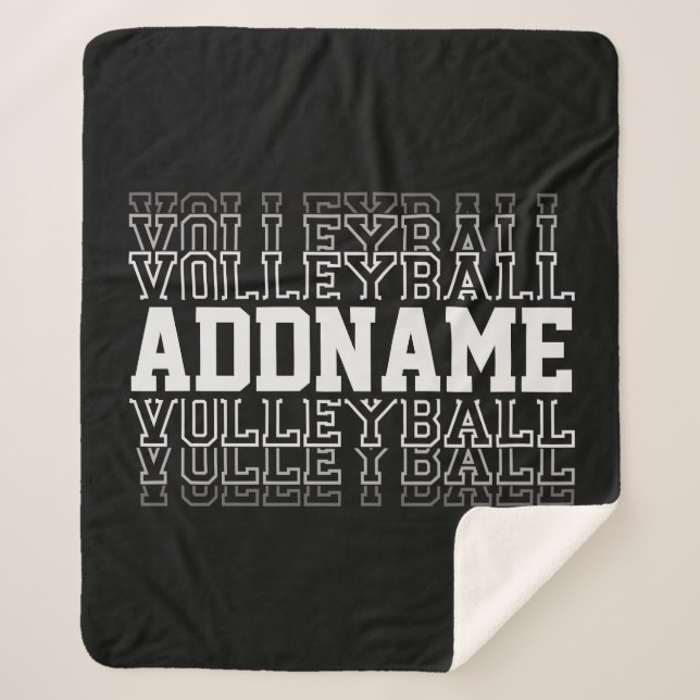 INDIVIDUELLE NAME Vanishing Volleyball Logoteam Sherpadecke (Vorderseite)