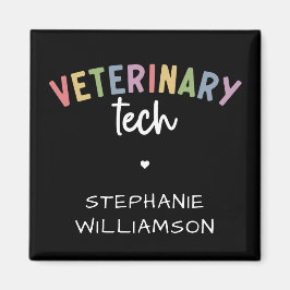 Individuelle Name Veterinary Tech | Tierarzt Magnet