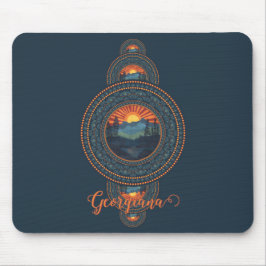 Individuelle Name Vintag Wilderness Ornamental Man Mousepad