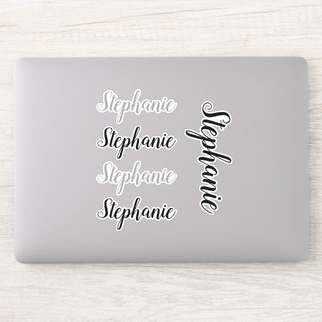 Individuelle Name Vinyl Decals Personalisierte Gir Aufkleber (Computer)