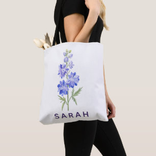 Individuelle Name Wasserfarbe Larkspur