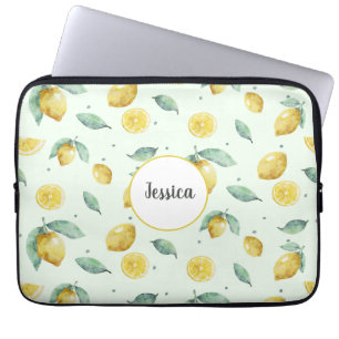 Individuelle Name Wasserfarben Laptopschutzhülle