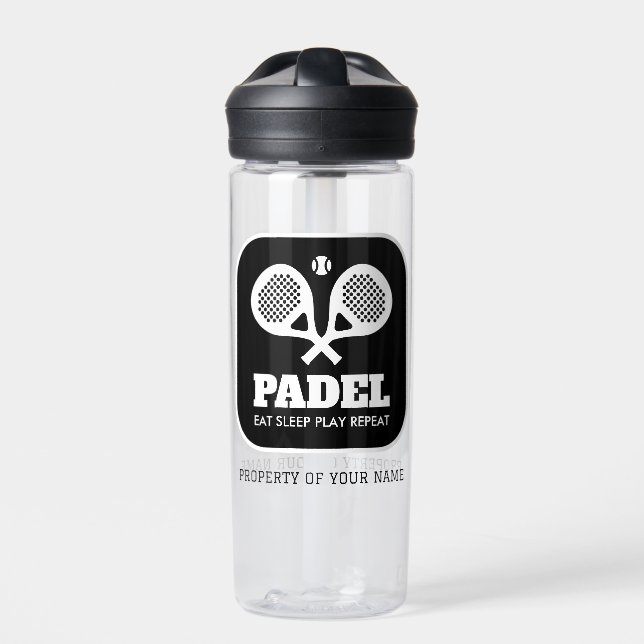 Individuelle Name-Wasserflasche Trinkflasche (Vorderseite)