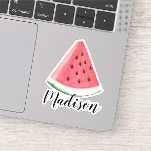 Individuelle Name Watermelon Aufkleber