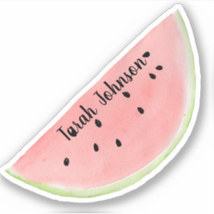Individuelle Name Watermelon Sticker