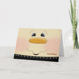 Individuelle Name Weihnachten für Kinder Happy Sno