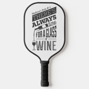 Individuelle Name Weinangebot Pickleball Schläger