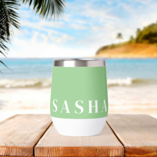 Individuelle Name Wine Tumbler
