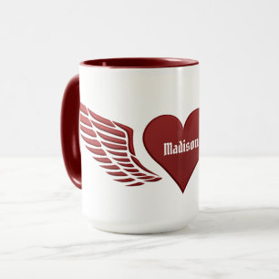 Individuelle Name Wings of Liebe Tasse