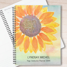 Individuelle Name Yoga Instructor Planner 2023 Planer