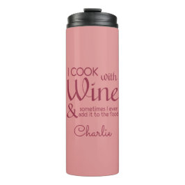 Individuelle Name-Zitat Thermosbecher