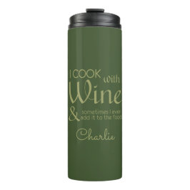 Individuelle Name-Zitat Thermosbecher