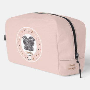 Individuelle Name Zodiac Sign Gemini Waschbeutel