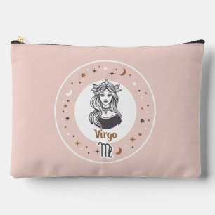 Individuelle Name Zodiac Sign Virgo Zubehörtasche