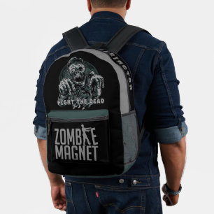 Individuelle Name Zombie Bedruckter Rucksack