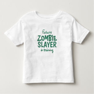 Individuelle Name Zombie Slayer Bekleidung Kleinkind T-shirt