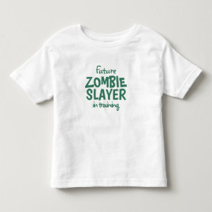 Individuelle Name Zombie Slayer Kleinkind T-shirt