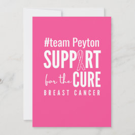 individuelle Name zur Ankündigung von Brustkrebs