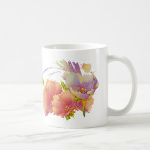 Individuelle Name zur Aquarellmalerei Kaffeetasse