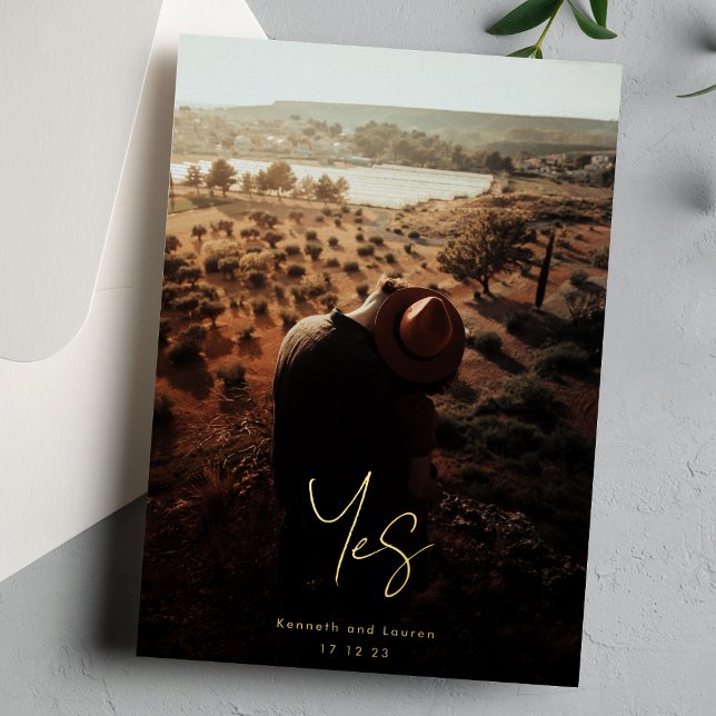 Individuelle Namen Moderne wir machen Gold Foto Sa Folieneinladung (Von Creator hochgeladen)