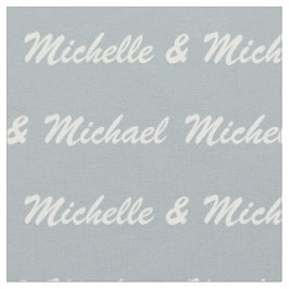 Individuelle Namen u. das Gewebe des Farbpaares Stoff