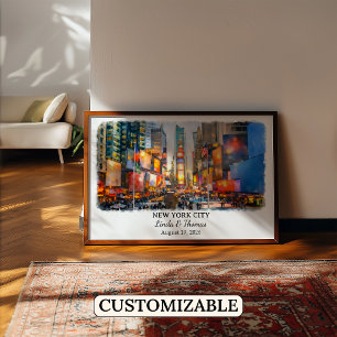 Individuelle New York City Wandkunst, New York Pos Poster
