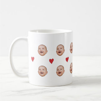 Individuelle Niedliche Babysicht mit einem Foto Ta Kaffeetasse