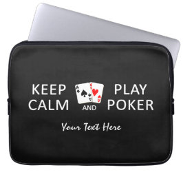 Individuelle Notebook-Ärmel für CALM & PLAY POKER  Laptopschutzhülle