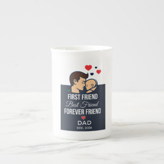 Individuelle Papa-Kaffeetasse Prozellantasse