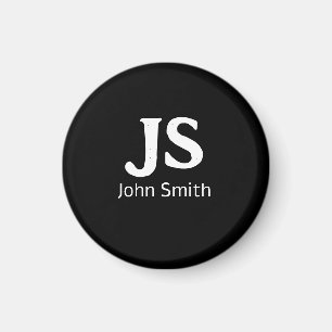 Individuelle persönliche Initialen Magnet