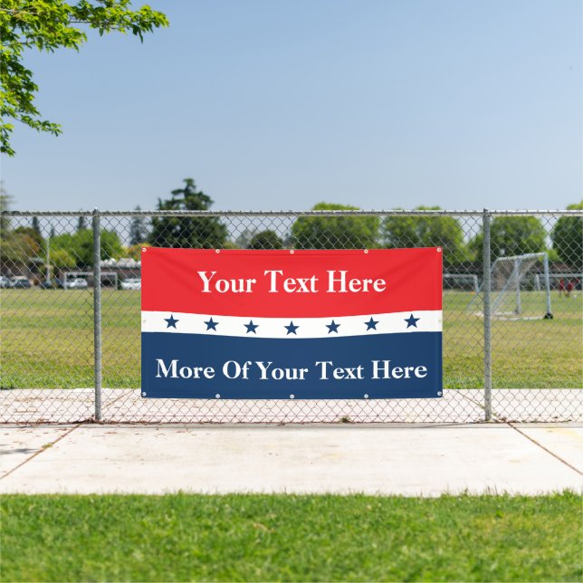 Individuelle politische Kampagne Banner (Insitu)