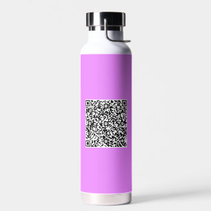Individuelle QR-Code-Prüfung Info Ihre Farben Wass Trinkflasche