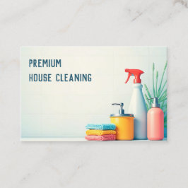 Individuelle QR-Hausreinigung Visitenkarte