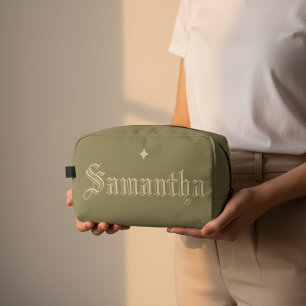 Individuelle Sage-Make-up-Tasche zum Geburtstag un Waschbeutel