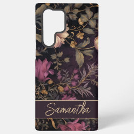 Individuelle Samsung Handy-Gehäuse mit Blume-Muste Galaxy Hülle